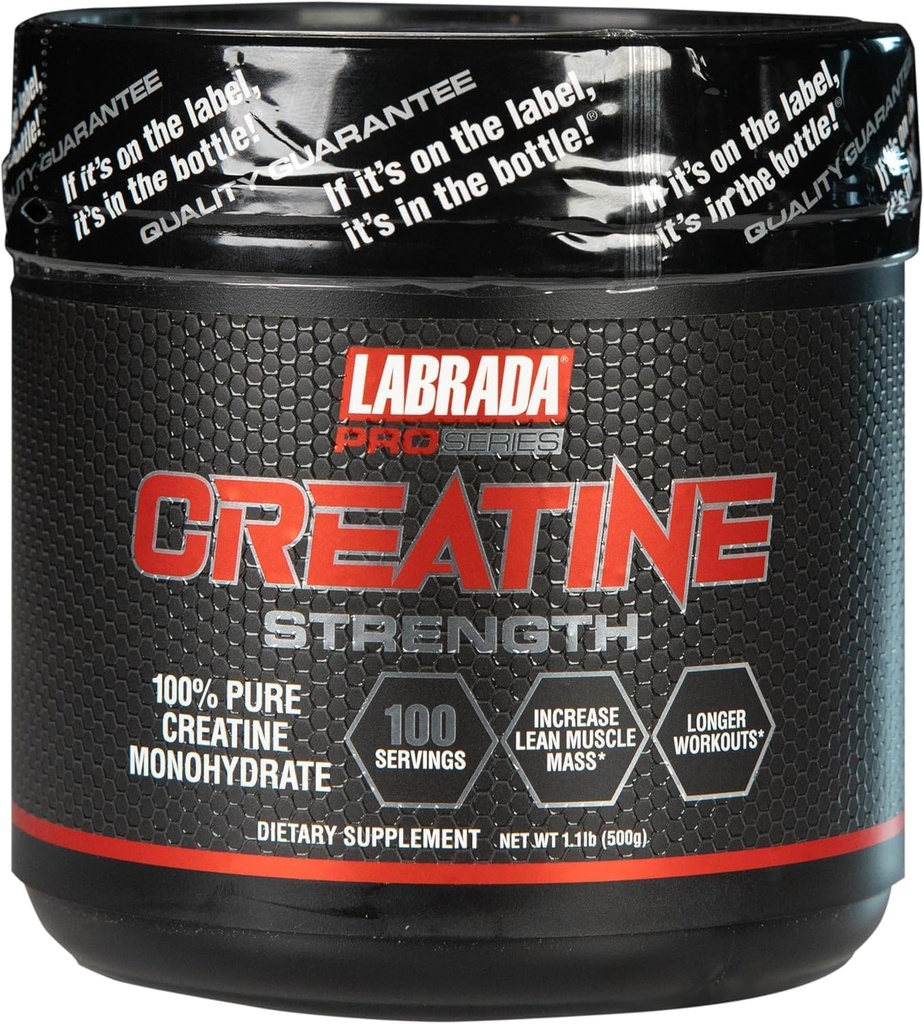 Labrada Pro Series Creatina Putere, 100 Serviri, 500 Grams