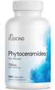 Fitoceramide 200 capsule Reparaţii cutanate Reîntinerire Suport anti-îmbătrânire Ceramide derivate de plante 700 mg Gluten fără GMO