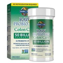 Grădina de viață Probiotice pentru femei și bărbați - Probiotice brute Colon Care 50 Miliarde CFU și enzime, Perioada de valabilitate Stable Acidophilus Probiotic o dată pe zi pentru Regularitate și Asistență pentru sănătate imună, 30 Capsule
