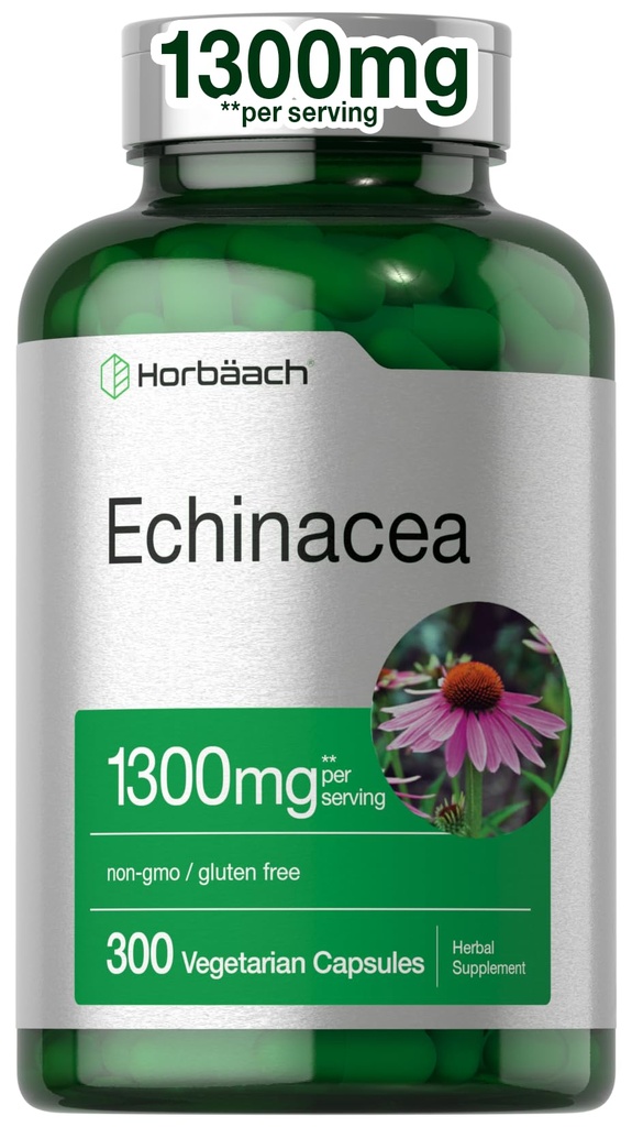 Horbäach Echinacea Extract capsule 1300mg 