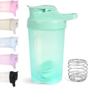 D.Y.A 16oz Shaker Bottle, Leak Proof Sports Shaker pentru Shake-uri de proteine, Pre Workout & Travel, BPA gratuit, verde, 16oz/500ml