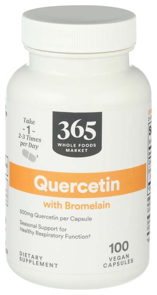 Whole Foods Market, Querbetin with Bromelain, 100 Count