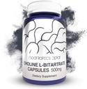 Choline L-Bitartrate Capsule 500mg (Cont 180) 