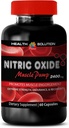 Pompa musculara pre Antrenament - Oxid azotat 2400 mg pompa musculara, Rezistenta extrema - Suplimente oxid nitric naturale, pastile oxid azotat pentru barbati, Booster oxid azotat pentru barbati, oxid azotat, 1B 60 capsule