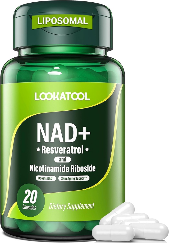 Suplimentul NAD+ Resveratrol 26 Capsule