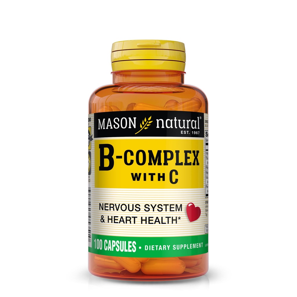 MASON NATURAL B- Complex cu vitamina C 