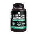 INGREDIENTE ORIGINALE Siberiane Eleuthero, întotdeauna pure, fără aditivi sau fillere, verificate de laborator (365 Count (Pachet de 1)