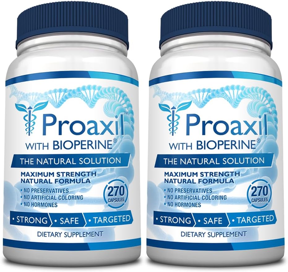 Consumer Health® Proaxil - 540 Capsule - Suport Prostate Health - Zinc, Saw Palmetto, Bioperine® și Beta Sitosterol - Vegan Friendly, Made in USA - 6 Luna de aprovizionare