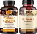 Capsule de curumină şi Triphala curmeric