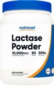 Nutricost Lactase pulbere 500 Grams - non-GMO, Gluten gratuit