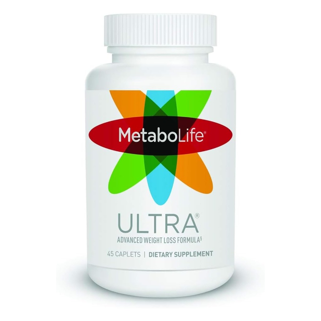 MetaboLife Ultra - Supliment alimentar - Supliment foame pentru femei şi bărbaţi - 800 mg, 45 Caplete