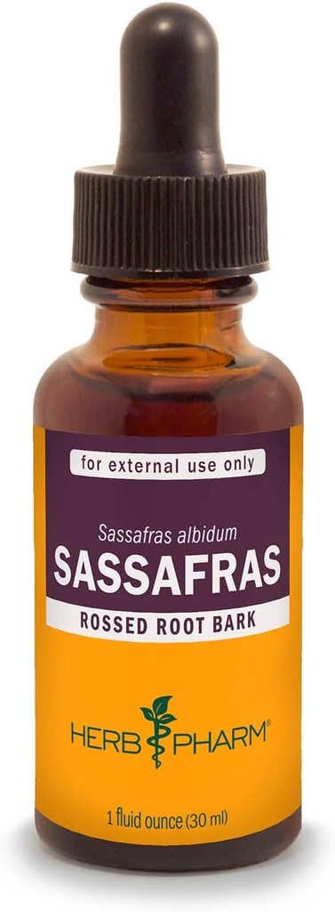 Herb Pharm Sassafras Root Bark lichid extract, 1 Fl Oz