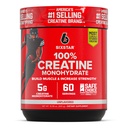 Six Star 100% Creatină pulbere monohidrat - Micronized Nearomated Creatin Monohidrat Supliment pentru performanța de antrenament, Construcție musculară & Putere - Creatină pulbere pentru femei și bărbați - 60 Serviri