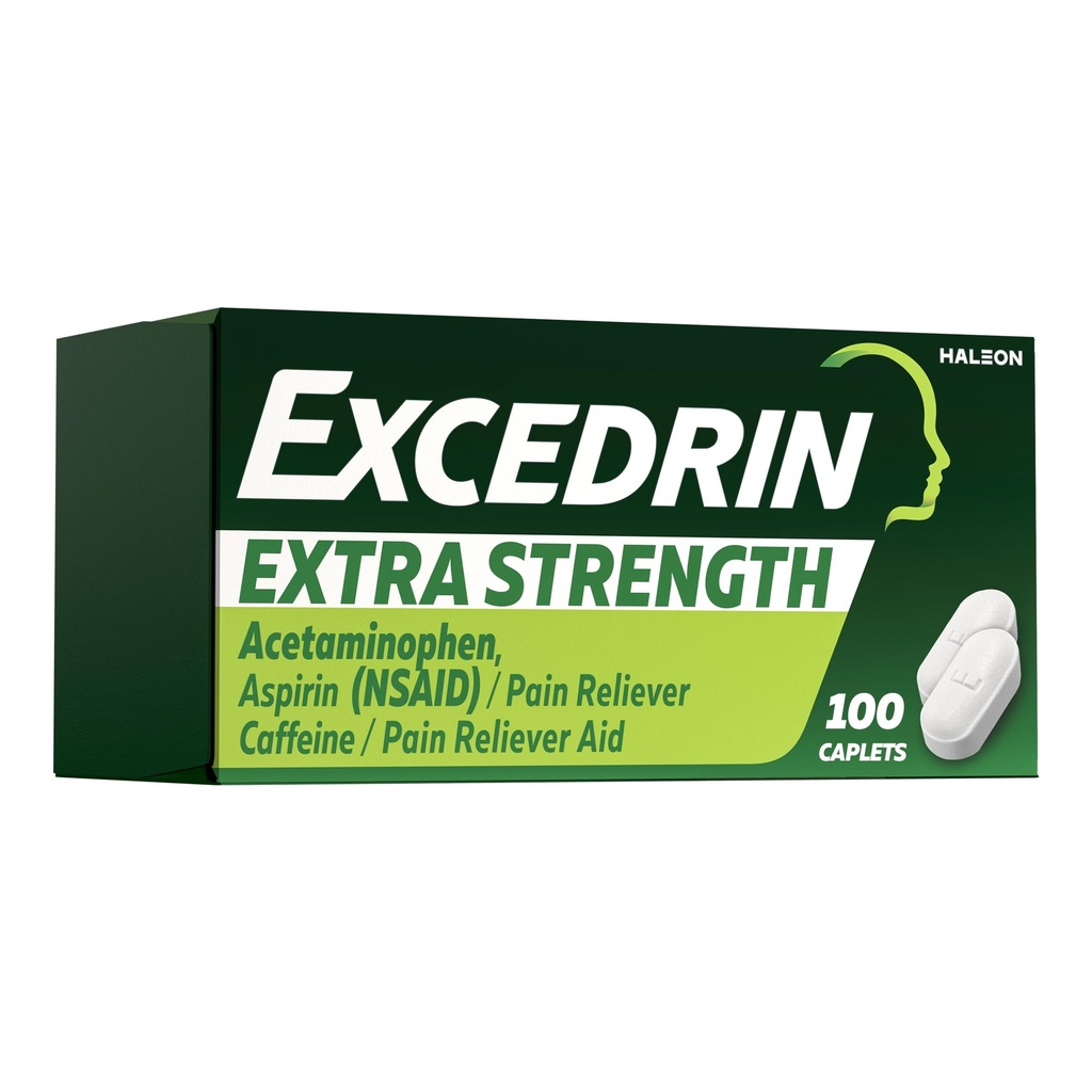 Excedrin Extra Putere Durere Ameliorare Caplete 