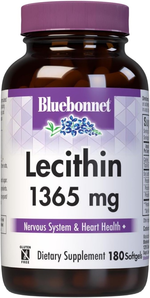 BlueBonnet Lecithin Supliment, 180 Conte