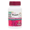 Naturas Plus Herbal Active Red Yeast Rice, Extended Release - 600mg, 30 Vegan comprimate - Supliment vegetal - Vegetarian, Gluten-Free - 30 Servings