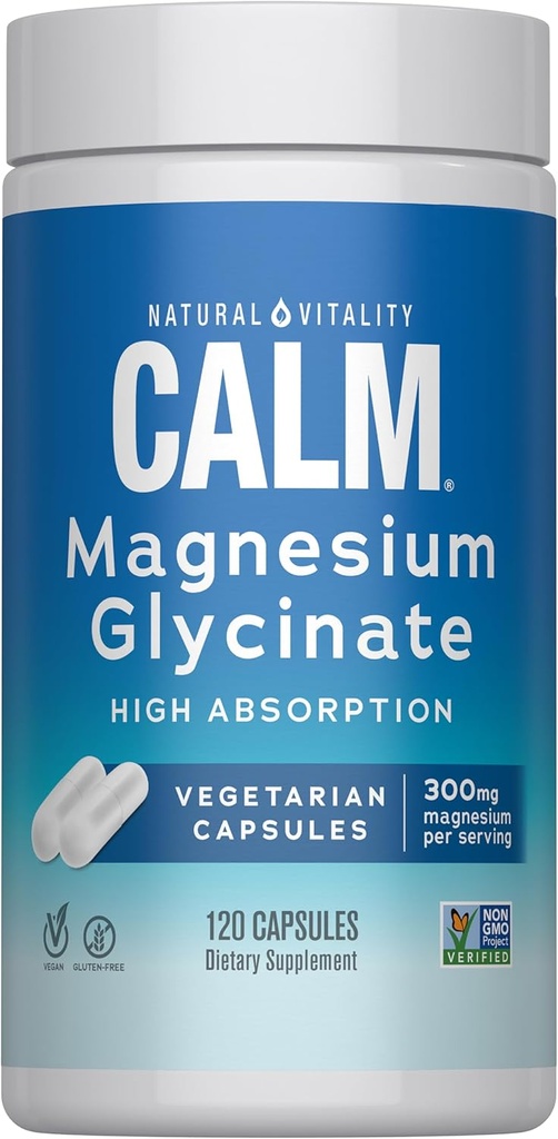 NATURAL VITALITY Calm Magnesium, 120 CT