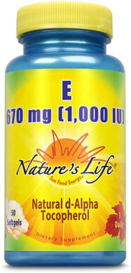 Viaţa naturii Vitamina E, 1000 UI