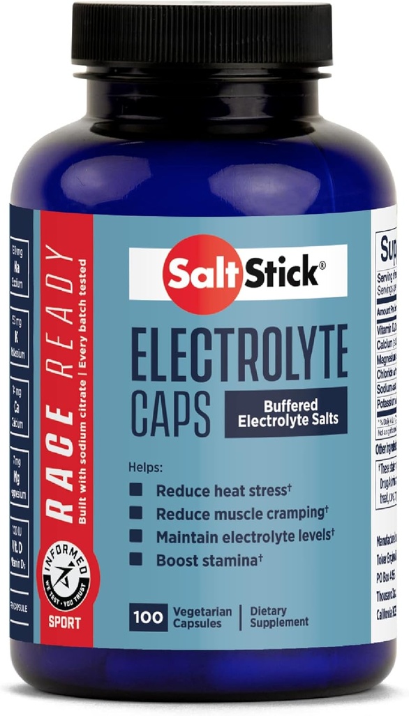 SaltStick Cursa gata Capsule electrolitice 