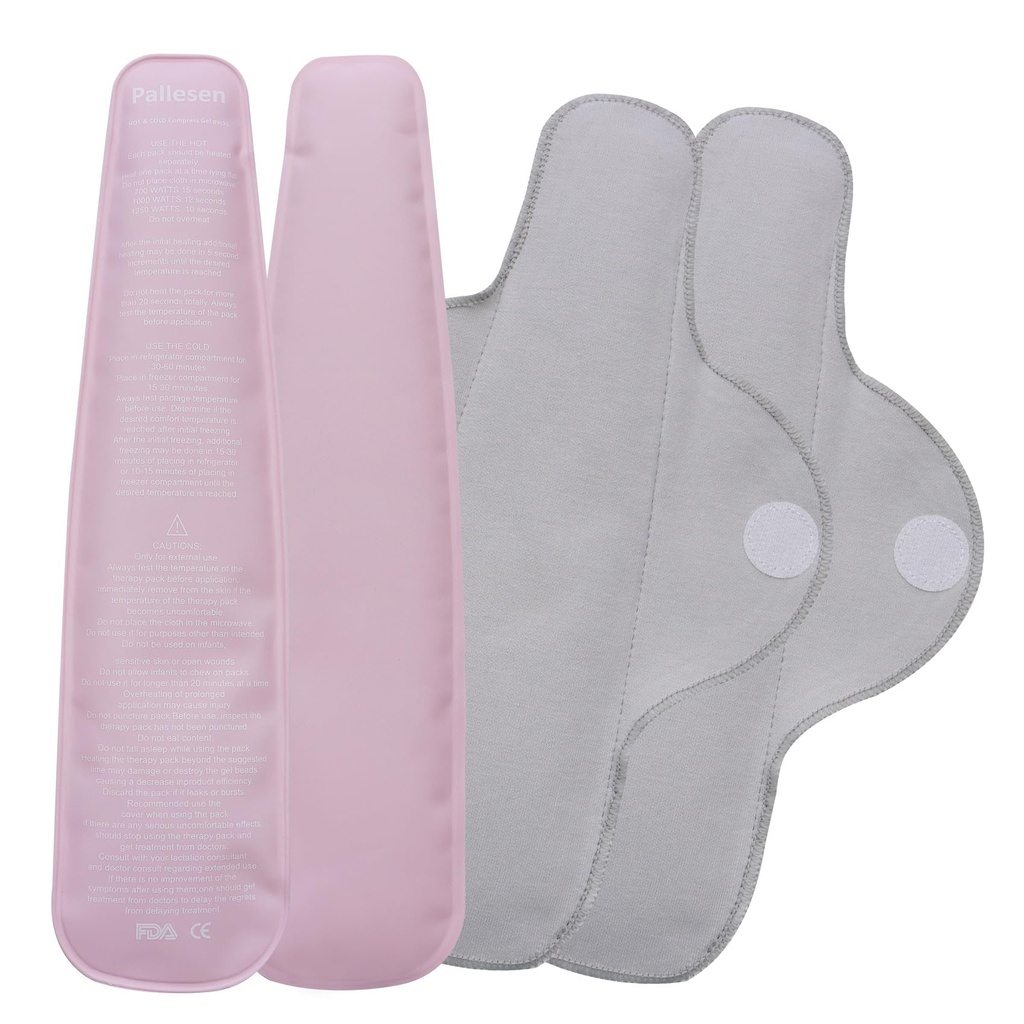 Pachete de gheață perineal reutilizabile, Pad de răcire perinale, Pachete reci postpartum, Pachet rece și fierbinte pentru femei după naștere și de livrare, Sarcina și Hemoroizi Durere de relief, Disconfort vaginal