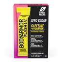 BODYARMOR Cafeinate Flash I.V. Pachete electrolitice - Fructe de dragon Berry - Zero Sugar Energy Drink Mix, Pachete de unică servire, Hidratare pentru Pre Workout, Essentials de călătorie, Lifestyle activ (6 Conte)