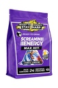 Screamin Energy Max Hit Tropical Punch Flavor - Putere maximă Sugar Free Energy Shot cu ginseng, B Vitamine, și Cofeina - 24 Conte