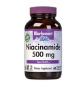 Bluebonnet Nutrition Niacinamida 500mg, Sustine sanatatea cardiovasculara*, Soy-Free, Gluten-Free, Non-GMO, Kosher Certified, Dairy-Free, Vegan, 60 Capsule vegetale, 60 Servings