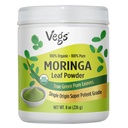 Moringa Powder, The Real Green Freeze Moringa Leaves Organic, Rich Antioxidants, Amino Acids & Nutrients Dense - Native Single Origin, Premium Harvest Moringa Oleifera Leaf Powder, 8 oz