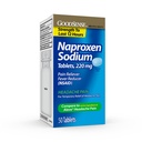 Comprimate de sodiu GoodSense Naproxen 220 Mg, Durere de cap, Albastru, 50 Conte