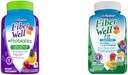 Vitafusion Fiber Well + Probiotice 60 Count and Fiber Well Fit 90 Count Gummy Vitamina Bundles