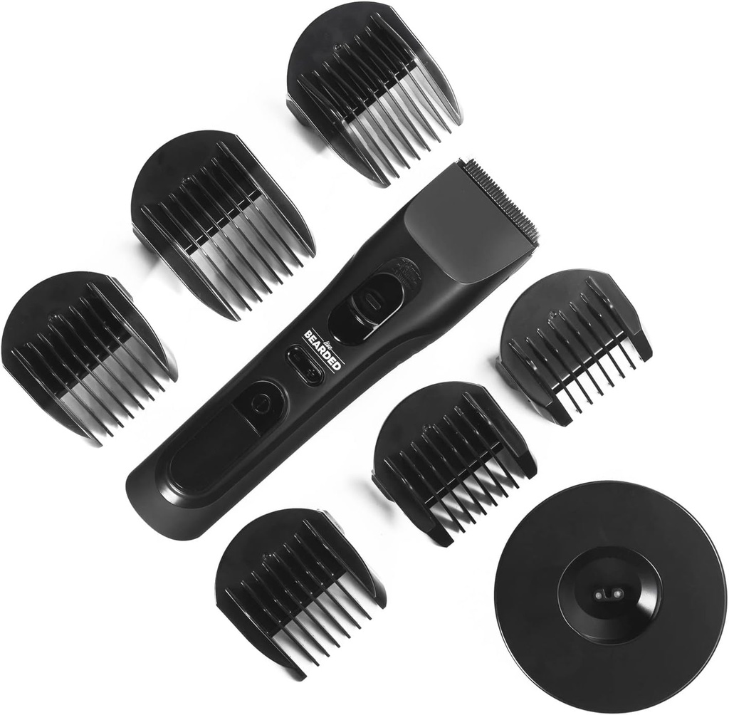 Trimmer cu barbă viu MT-1 - Reîncărcabil cu 240-Minute Run-Time, Lamă Ceramică, Şoaptă Tăcere şi 28 Lungime de tăiere combinată pentru bărbaţi