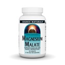 Sursa Naturals Magneziu Malate, Suportă musculare şi producţia de energie *, NonGMO, Vegetarian supliment de magneziu prietenos, 3,750 MG per Serving - 90 comprimate