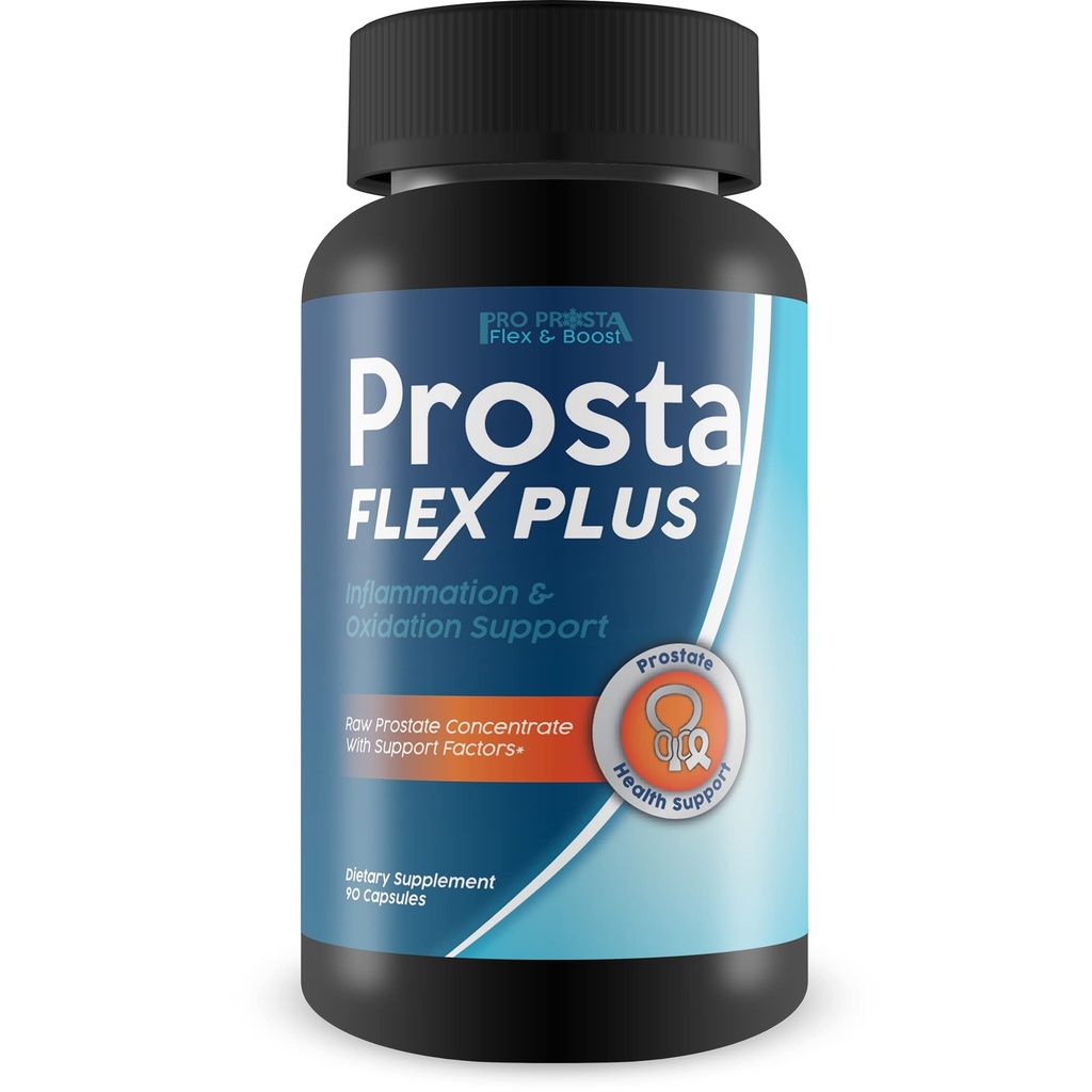 Pro Prosta Flex Plus - Suport Inflamație redusă, Circulație îmbunătățită, Stres oxidativ redus, și o sănătate generală mai bună - Amestec de plante cu turmeric pentru prostată - Formula masculină