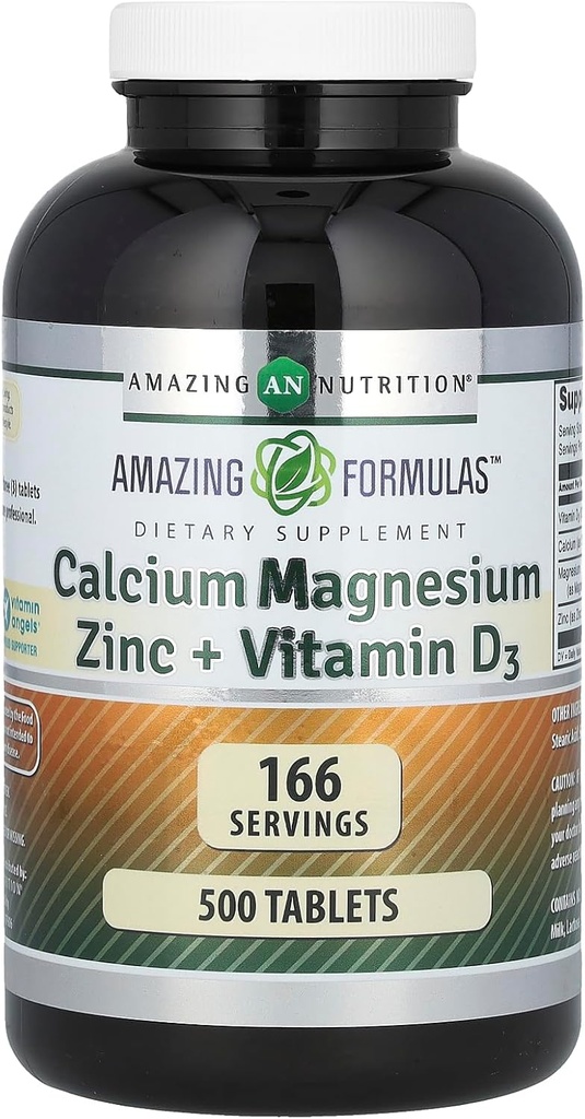 Formule uimitoare de magneziu de calciu de zinc + vitamina D3 Supliment 
