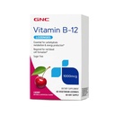 GNC Vitamina B-12 1000 mcg Lozenges, Cherry, 60 Lozenges, 60 Serviri