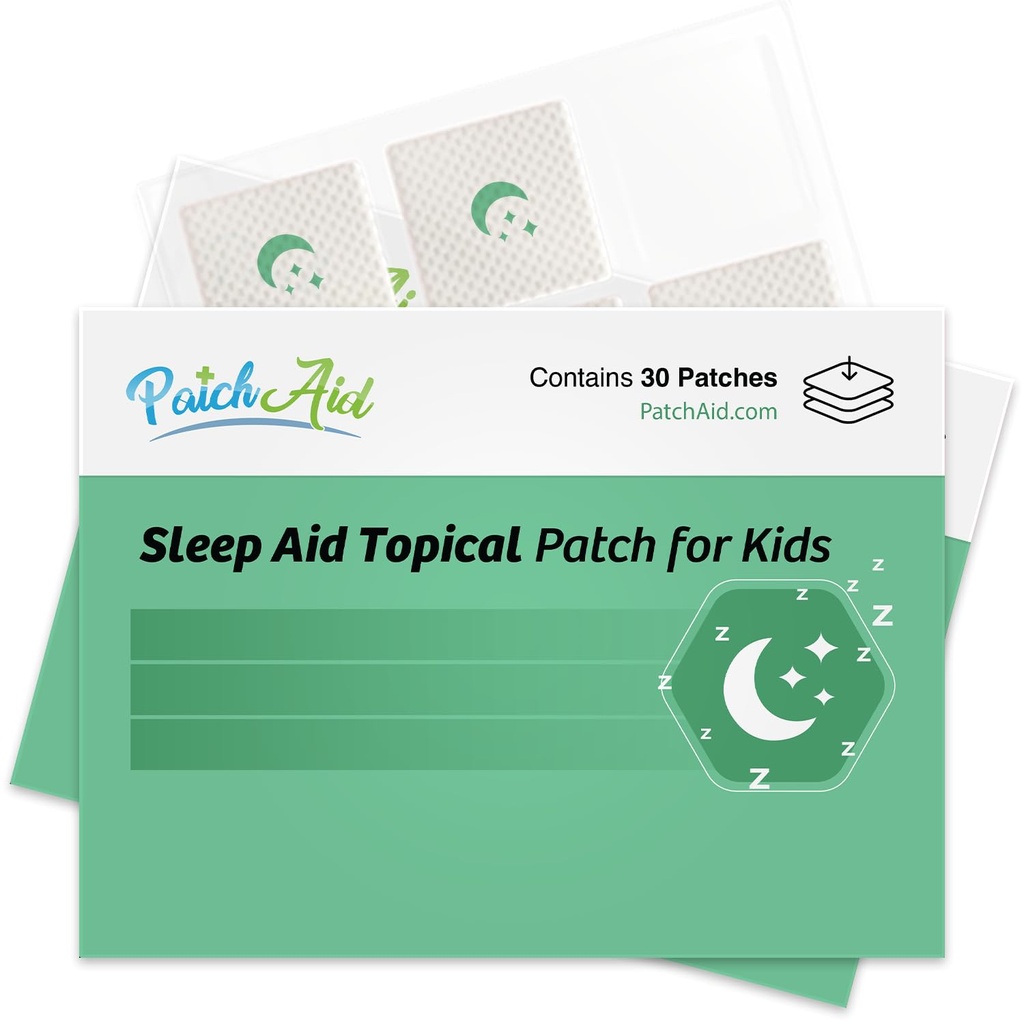 PatchAid Sleep Aid Patch Topical pentru copii de 30 de zile de aprovizionare