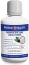Pasiune 4 Sanatate Vitamine lichide ochi - Viziune naturală și Suplimentul de îngrijire a ochilor pentru adulți - Suport premium cu extract de maqui Berry, gluten-free, non-GMO, fără zahăr - 30 de zile de aprovizionare, Made in USA