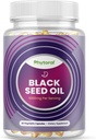 Fitoral Premium Black Seed Oil Capsule - Nigella Sativa Black Seed Oil Pastile pentru sanatate digestiva Suport Immun si Brain Booster Antioxidant Supliment - Capsule de Cumin Spectrum complet