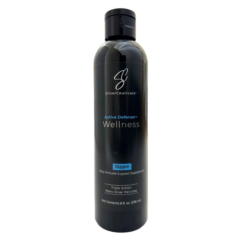 Argint coloidal w/Nano Technology - 10ppm 8oz - 8X Mai eficient - Suport imunitar natural - Salvați zilele bolnave - Vârstele 5 și în sus - Outperforms Arginti PPM mai înalte - Nu gust și miros - 3rd Parte testat