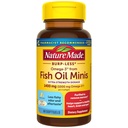 Natura făcut extra putere Burp mai puțin ulei de pește Omega 3 Suplimente 1400 mg Minis, Omega 3 ulei de pește ca esteri de etil pentru inima sanatoasa Brain Eyes suport, 60 Softgels, 30 zile de aprovizionare