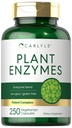 Enzime de plante Carlyle cu Protează, Papain, Lactază și Bromelain 