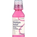 Foster & Thrive Stomac Relief lichid pentru greață, arsuri la stomac, indigestie, stomac supărat, și diaree - Ajutor rapid pentru 5 Simptome, Antidiareeală, Bismut Subsalicilat 525 mg, Original, 8 Oz