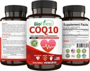 BioFinest CoQ10 Coenzime Q10 100 mg Supliment - Rapid de eliberare Absorbție rapidă - Immune Heart Energy Antioxidant (120caps)