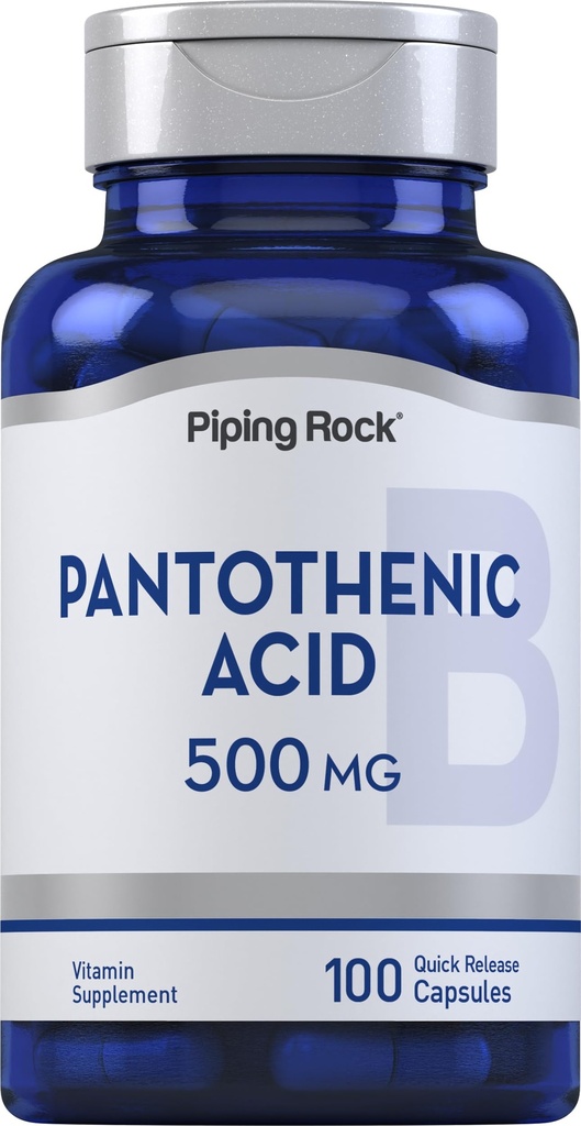 Piping Rock Pantotenic Acid 500mg 