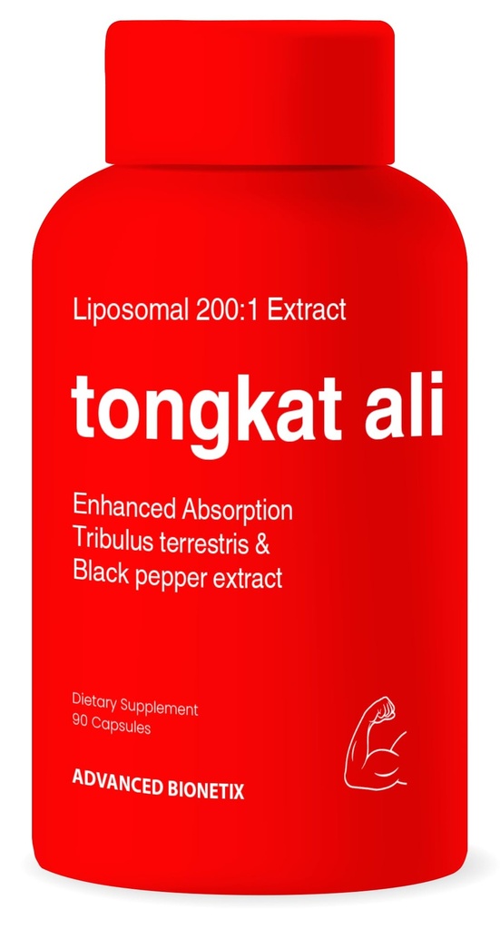 Liposomal LONGJACK Tongkat Ali Extract Capsule 200x Concentrație 