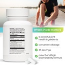REVITALIZE Mobility + Advanced Joint & Connective Tesut Support Formulă Inflamație, Îngrijire și Relief în comun, Inimă și suport imunitar, Perna Canaliculus, Glucosamină, MSM, DMG- 90 comprimate