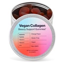 Vegan Frumusețe de sprijin Gummie Colagen Booster cu Biotin, Vitamina C, A, E, Acid folic, și mai mult - 60 Gume - Plastic-Free Tin - Made with Natural Ingredients