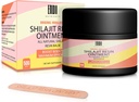 Silajit Resin w/Fulvic Acid & Trace Minerals, 100% Shilaj pur cu 85+ Acid humic Supliment Gel, Creșterea metabolismului, Energie & Sistem Imun - 100 Servings / 60g per Serving 1.67oz