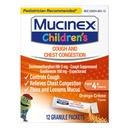 Mucinex Copii piept congestie Expectorant și Tuse Supressant Mini-Melturi, Orange Cream, 12 Count (Packing May Vary)