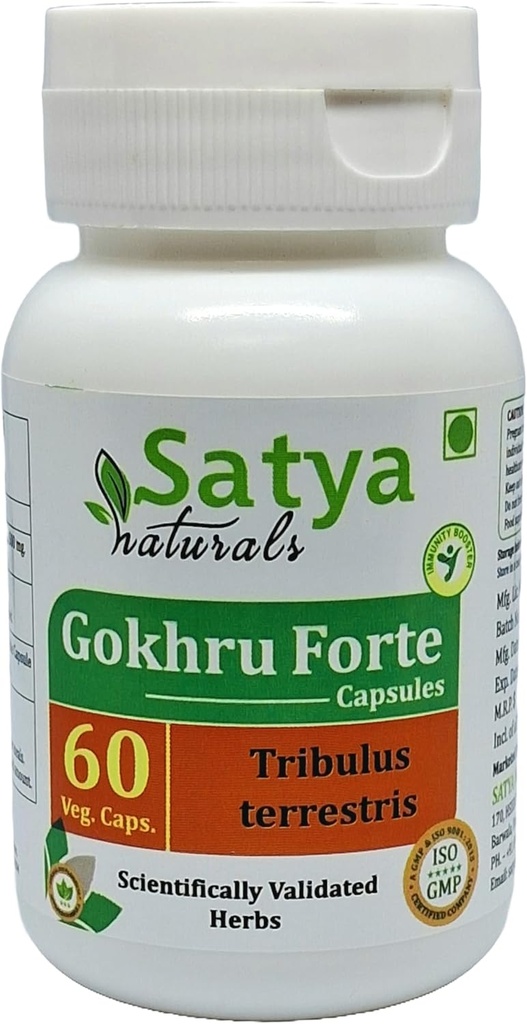 Capsulele Gokhru Forte 500 mg. 60 Veg. Capsulele 